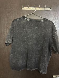 Trendy Washed Grey T-Shirt