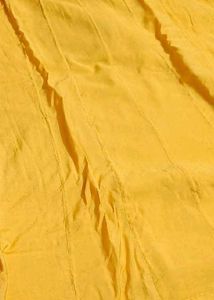 floor touch yellow gown