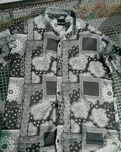 Men's Stylish Bandana Print Shirt