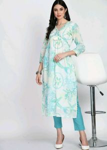 Stylish Printed Kurta Set