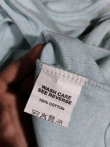 New Cloth Theory Cyan Tank Top
