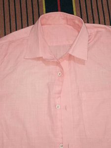 Classic Pink Long Sleeve Shirt