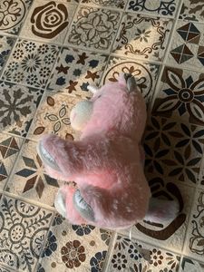 Pink Unicorn Stuffed Toy