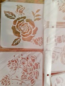Floral Stencils for Crafts