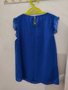 5 Teal V-Neck Wrap Tops