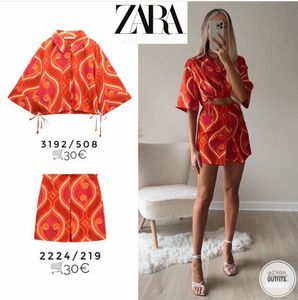 Zara Printed Co-ord Set