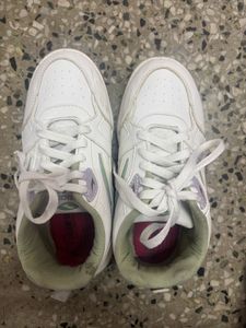 Asian White Casual Sneakers