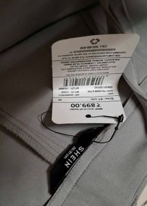 shein grey formal pant