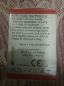 AccuSure Blood Glucose Test Strips NEGOTIATIONS AV