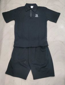 Burberry Polo & Shorts Set