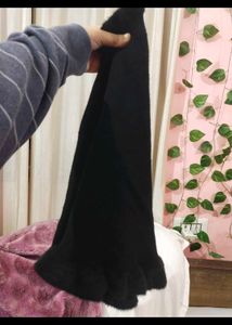 black phoncho sweater for women🍒