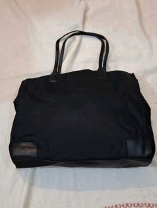 Tory Burch Black Nylon Tote Bag