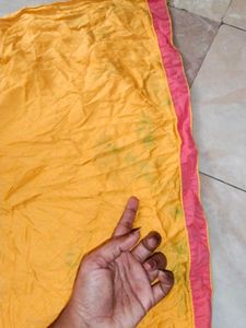 This Is Pure Cotton Kurta Set With Phant No Dhuppata ,Xxl Size 44 Size ,Lightly Another Colour Attached At Bottom Another All Is Nice