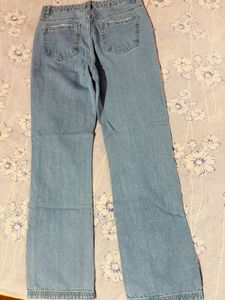 Stylish Distressed Light Wash Jeans