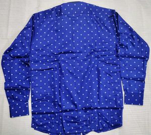 Men's Blue Full sleeve Shirt