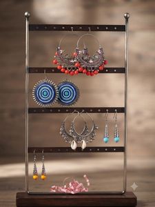 Combo Bohemian Hoop & Dangle Earrings Set