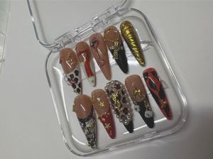 Designer Press-On Nails Set
