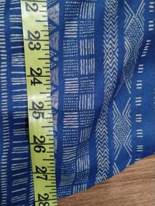 Patterned Blue Tee shirt
