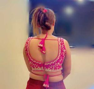 Pink Embroidered Blouse