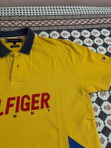 Tommy Hilfiger Yellow Polo Shirt