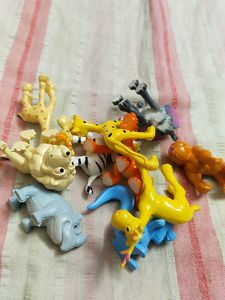 Adorable Dog and Cat Figurine Set