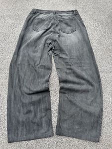 Distressed Wide Leg Jeans