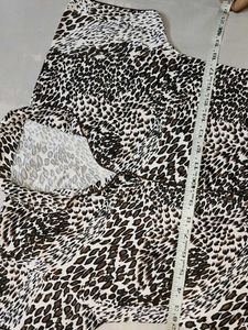 Leopard Print Button-Up Shirt