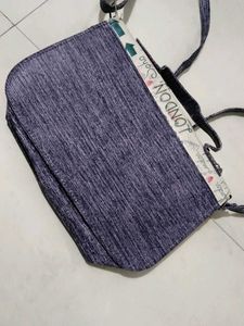 London Print Crossbody Bag