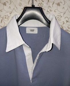 L.A.B.studio vivid lauren boxy polo tshirt