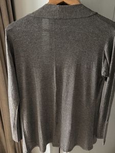 Grey Buttery Soft Open Front Shrug