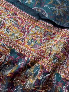 Pure Silk Banarasi Katan Saree &amp; unstitched blouse