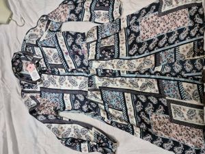 Bohemian Print Kurti cum Dress (Size M)