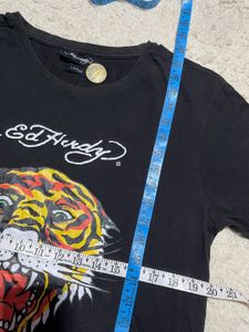Ed Hardy Tiger Graphic T-Shirt