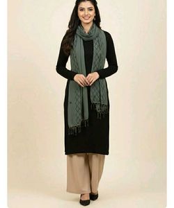 Elegant Beaded Scarf