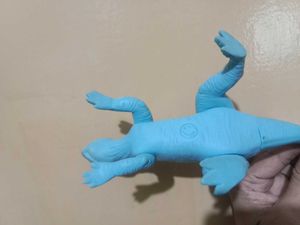 Blue Dinosaur Action Figure Toy