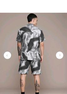 The Roadster Men's Tie-Dye Shirt and Shorts Set