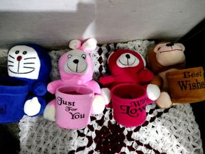 😍 COMBO 😍 SOFT TOYS PEN STAND