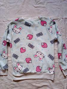 Cute Bunny &amp; Strawberry Sweatshirt