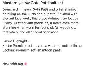 Stylish Yellow Printed Kurta Set