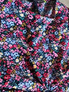 last price 🚩Floral Cut-Out Knot Dress