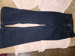 Classic Dark Wash Flare Jeans