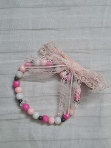 purple and multipink cherry grapes coded bracelets