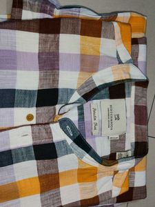 Scotch And Soda Branded Stylish Plaid Casual Shirt