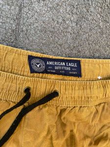 American Eagle Outfitters Mustard Shorts