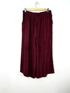 burgundy  Palazzos (Women's)