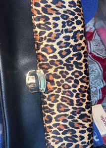 Leopard Print Shoulder Bag