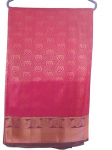 Beautiful Pink Silk Saree