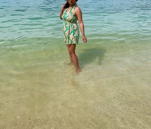 Green Halter jumpsuit