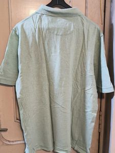 Men's Light Green Polo T-Shirt