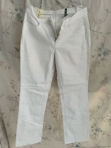 white jeans